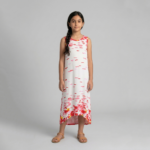 Robe Fille Imprimée Colorée Été