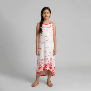 Robe Fille Imprimée Colorée Été